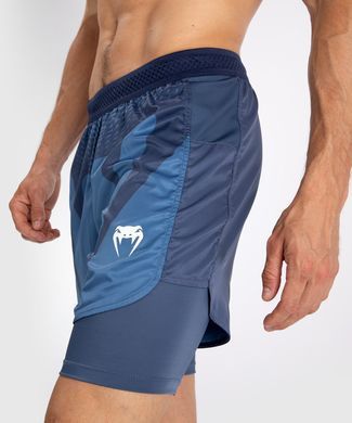 Шорти для MMA Venum Attack Fightshorts Navy Blue, Темно-синій, L