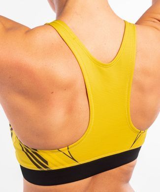 Спортивный топ UFC Venum Authentic Fight Night Women's Sport Bra Yellow, XS
