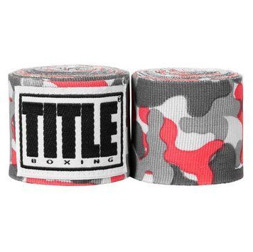 Бинты боксерские эластичные TITLE Boxing Print Mexican Stile Camo Color Pop 4,5м