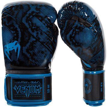 Боксерские перчатки Venum Fusion Boxing Gloves Cyan Blue, 16 oz