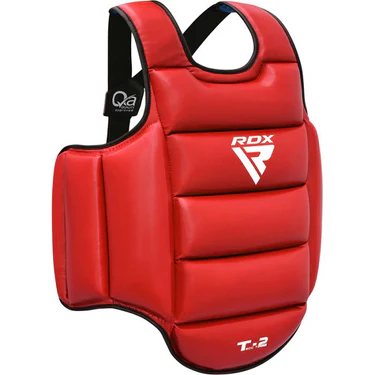 Защитный жилет для карате RDX T2 Karate Chest Guard Red\Blue, L/XL