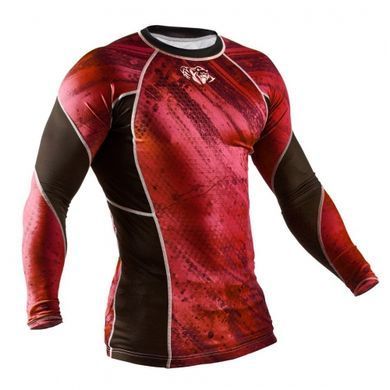 Рашгард Peresvit Immortal Silver Force Rashguard Long Sleeve Red Burn, Красный, S