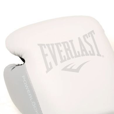 Боксерские перчатки Everlast Powerlock 2R Training Gloves Hook and Loop White, 12 oz