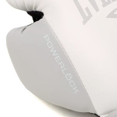 Боксерские перчатки Everlast Powerlock 2R Training Gloves Hook and Loop White, 12 oz