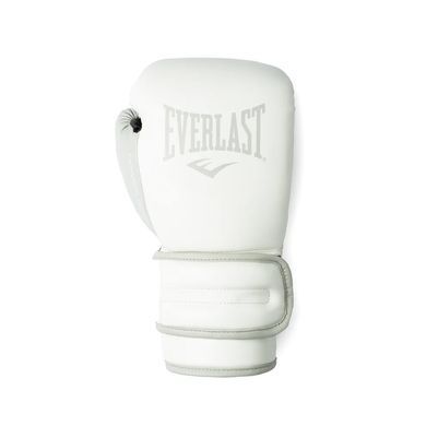 Боксерские перчатки Everlast Powerlock 2R Training Gloves Hook and Loop White, 12 oz
