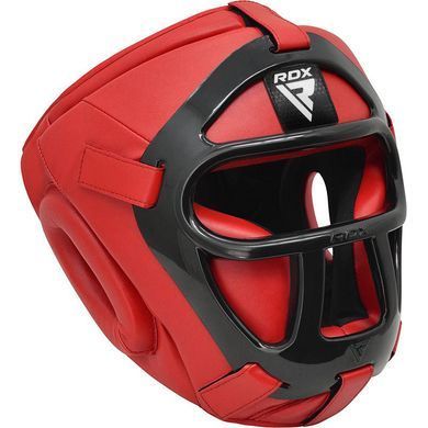 Шлем RDX T1 With Removable Face Cage Red, L