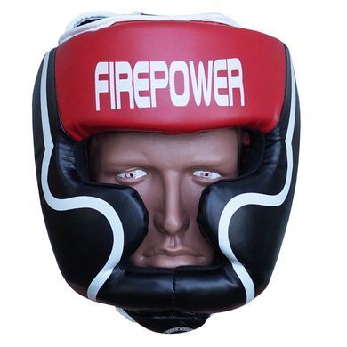 Шолом боксерський для тренувань Firepower FPHGA5 Червоний L