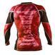 Рашгард Peresvit Immortal Silver Force Rashguard Long Sleeve Red Burn, Красный, S