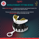 Капа з індивідуальною підгонкою OPRO Instant Custom-Fit Single Colour, Золотий