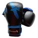 Боксерські рукавички HAYABUSA Pro Am Replaka Чорні з синім, 10oz, 10oz
