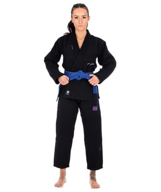 Женское кимоно для бразильского джиу-джитсу Tatami Elements Superlite Черное, F1, F1
