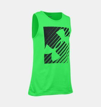Детская футболка Under Armour Inclined Wordmark, YM