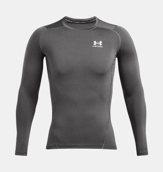 Компресійна футболка Under Armour HeatGear&reg; Castlerock White, Cірий, M