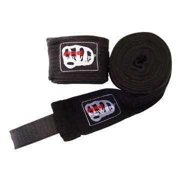Бинты боксерские хлопковые FirePower FPHW4 Черные 4,5м