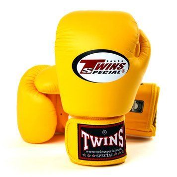 Детские боксерские перчатки Twins Velcro BGVL3 Yellow, M