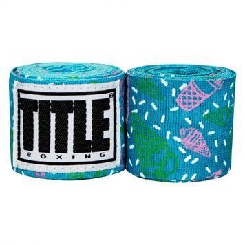 Бинты боксерские эластичные TITLE Boxing Print Mexican Stile Ice Cream 4,5м