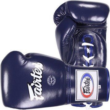 Боксерские перчатки Fairtex BGL7 Blue, 16 oz