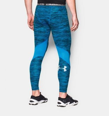 Компресійні штани Under Armour HeatGear CoolSwitch Compression Leggings Electric Blue, Синій, L