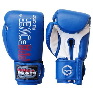 Боксерские перчатки Firepower FPBGA1 New Синие, 14oz, 14oz