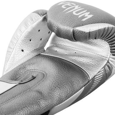 Боксерські рукавиці Venum Impact Boxing Gloves Silver, 8 oz