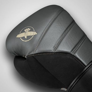 Боксерские перчатки Hayabusa T3 Boxing Gloves Charcoal Black, 10 oz
