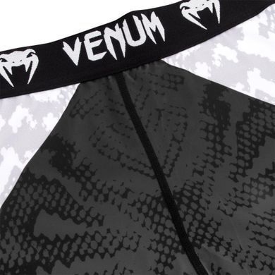 Компресійні штани Venum Amazonia 5 Spats Black, Чорний-Білий, S