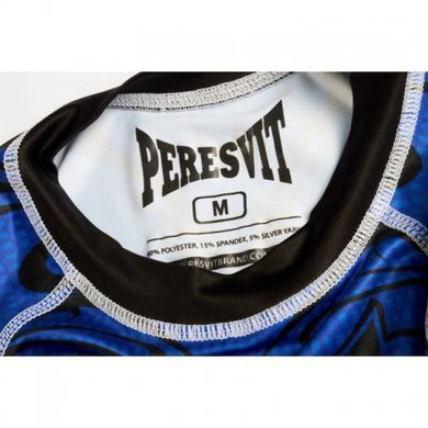 Рашгард Peresvit Immortal Silver Force Rashguard Short Sleeve Dark Marine, S