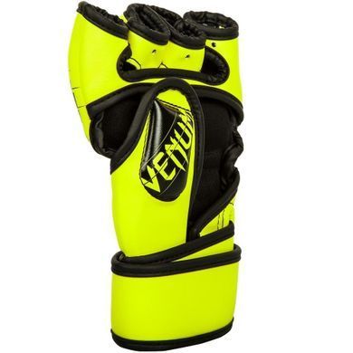 Перчатки Venum Undisputed 2.0 MMA Gloves - Semi Leather Yellow, L/XL