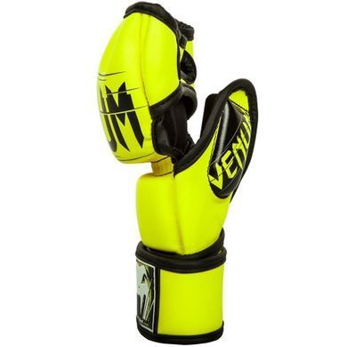 Перчатки Venum Undisputed 2.0 MMA Gloves - Semi Leather Yellow, L/XL