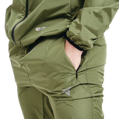 Костюм-сауна RDX C1 Weight Loss Sauna Suit Army Green, M