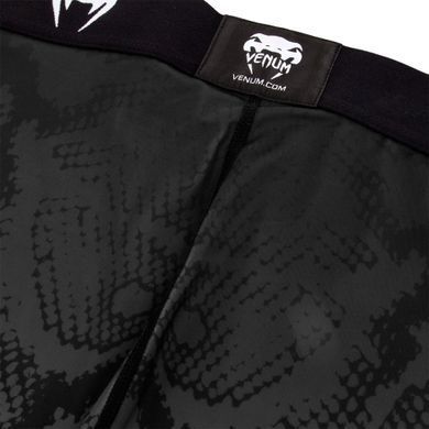 Компресійні штани Venum Amazonia 5 Spats Black, Чорний-Білий, S