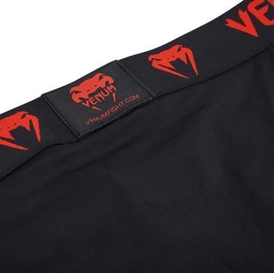 Компрессионные шорты Venum Absolute Compression Shorts Red Devil, Черный-Красный, XS