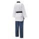 Добок для тхеквондо ADIDAS POOMSAE для жінок | біло-синій | ADITPAF02