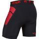 Компрессионные шорты Venum Absolute Compression Shorts Red Devil, Черный-Красный, XS