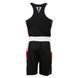 Форма для боксу TITLE Aerovent Elite Amateur Boxing Set 8 Чорна з червоним YM