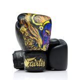 Боксерские перчатки Fairtex BGV Premium Limited Edition Yamantaka Cloth Bag, 12 oz