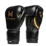 Боксерские перчатки Hit N Move Conditioning Gloves (Hook and Loop) 1.5 lbs (24 oz) Black, 24 oz