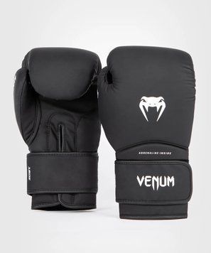 Боксерские перчатки Venum Contender 1.5 Boxing Gloves Black White, 14 oz