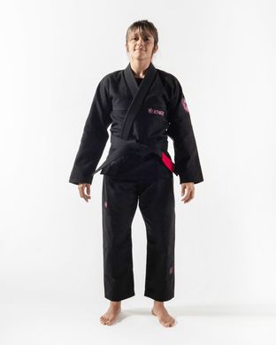 Женское кимоно для бразильского джиу-джитсу Kingz Balistico 3.0 Черное, F0, F0