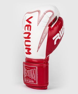 Боксерські рукавиці RWS x Venum Boxing Gloves White, 14 oz