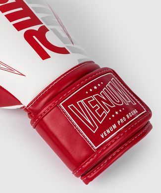 Боксерські рукавиці RWS x Venum Boxing Gloves White, 14 oz