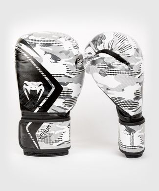 Боксерські рукавички Venum Defender Contender 2.0 Білий хакі, 12oz, 12oz