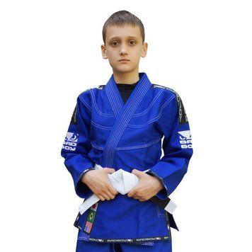 Дитяче кімоно для бразильського джиу-джитсу Bad Boy Limited Series Синє M0