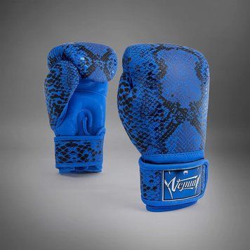 Боксерские перчатки Venum Amazonia Boxing Gloves Ultramarine Blue, 10 oz