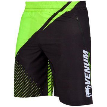 Шорты Venum Training Camp Shorts Black Neo Yellow, Чорний-Лаймовий, L