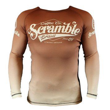 Рашгард з довгим рукавом SCRAMBLE Coffe and Chokes L
