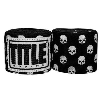 Бинты боксерские эластичные TITLE Boxing Print Mexican Stile Skulls 4,5м