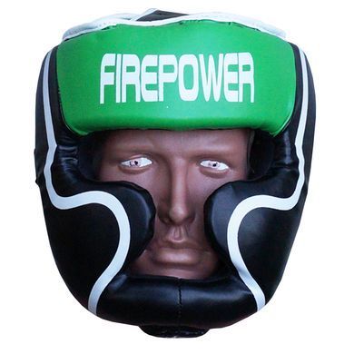 Шлем боксерский для тренировок Firepower FPHGA5 Зеленый S