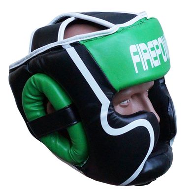Шолом боксерський для тренувань Firepower FPHGA5 Зелений, S, S