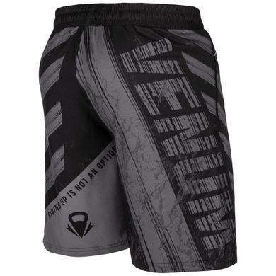 Шорти Venum AMRAP Training Shorts Black Grey, Чорний-Сірий, XS